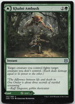 Khalni Ambush (192) Zendikar Rising NM - MTG - Image 1