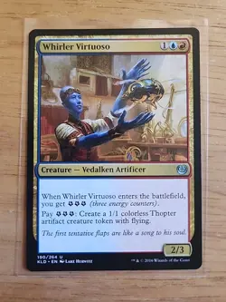 Whirler Virtuoso - Kaladesh - MTG Magic - Uncommon - White Blue Creature - Image 1