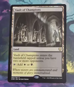 Vault of Champions Commander Legends Regular NM Magic The Gathering - Image 1