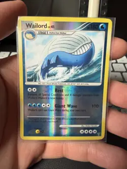 Pokemon Trading Card Game Supreme Victors 47/147 Wailord reverse holo rare - Image 1