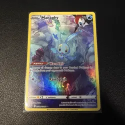 Pokemon Manaphy GG06/GG70 Crown Zenith Galarian Gallery Ultra Rare Holo - Image 1