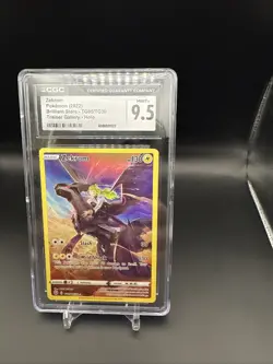 Zekrom TG05/TG30 Swsh09: Brilliant Stars Trainer Gallery Holo Pokemon TCG CGC9.5 - Image 4