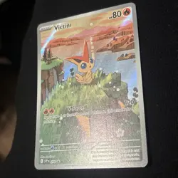 Victini SVP 208 Illustration Rare Black Star Promo Black & White Pokemon TCG - Image 2