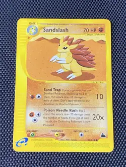 Pokemon Card - Sandslash Skyridge 93/144 Common LP/NM - Image 1
