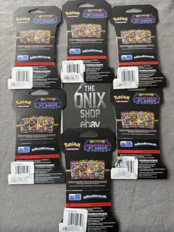 Pokemon Scarlet Violet Phantasmal Flames Sleeved Booster Pack Sealed - 6 Pack - Image 2