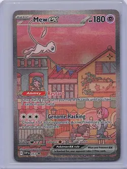 Mew ex 053 Holo Promo Scarlet & Violet Promo Pokemon Near Mint - Image 1