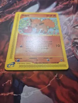 Pokemon TCG Vulpix 116/147 Aquapolis E-Reader Regular Non-Holo Common LP - Image 3