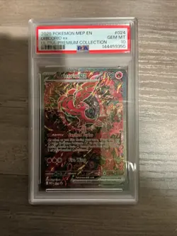 2025 POKEMON MEP EN-ME BLACK STAR PROMO #024 ORICORIO EX PSA 10 - Image 1