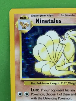 Ninetales 12/102 - MP - Pokemon Base Set - Holo Rare - Image 5