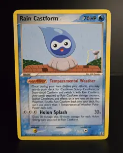 Pokemon TCG - RAIN CASTFORM - 26/113 - RARE - EX: DELTA SPECIES (2005) - LP/NM - Image 1