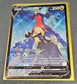 Pokemon Garchomp V Ultra Rare Full Art TG23/TG30 Astral Radiance Holo - Image 1
