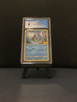 McDonald's 25th anniversary Squirtle, Mint 9 CGC 17/25 Pokemon Graded TCG - Image 1