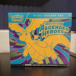 Pokemon Mega Evolution Ascended Heroes ETB Elite Trainer Box Dragonite - Image 1