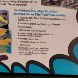 Pokemon Mega Evolution Ascended Heroes ETB Elite Trainer Box Dragonite - Image 3