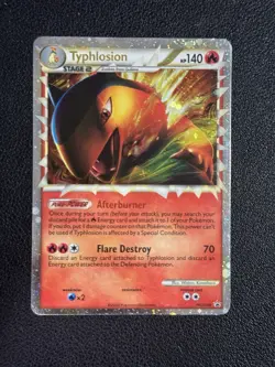Typhlosion (Prime) - HGSS09 - Pokemon Heart Gold Soul Silver Promo Holo MP - Image 1