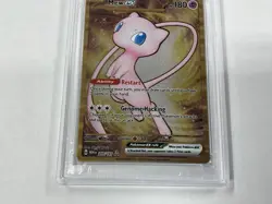 PSA 10 Pokemon 151 Ultra Premium Collection Promo METAL Mew EX 205/165 GEM MINT - Image 2