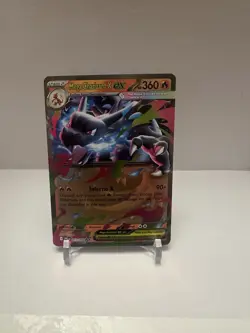 2025 Pokemon Phantasmal Flames Mega Charizard X ex Double Rare #013/094 - Image 1
