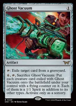 MTG Magic 1 x Ghost Vacuum #248 x 1 - DSK - FOIL - Image 1
