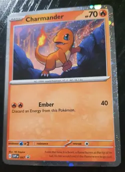 Pokemon 151 Charmander Bulbasaur Squirtle SVP 046 047 048 Cosmos Foil Kanto Set - Image 3