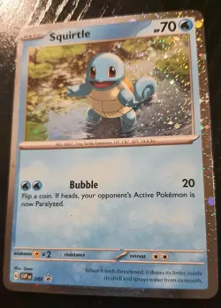 Pokemon 151 Charmander Bulbasaur Squirtle SVP 046 047 048 Cosmos Foil Kanto Set - Image 4