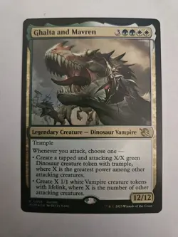 1x MTG Ghalta and Mavren (Foil) - Unique and Miscellaneous Promos (UMP) (MOM) - Image 1