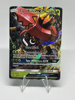 POKEMON TAPU BULU GX SM32 FULL ART RARE HOLO SUN & MOON BLACK STAR PROMO NM a - Image 1