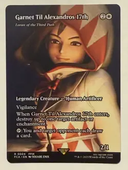 Garnet Til Alexandros 17th Showcase - Final Fantasy: Through the Ages MTG - Image 1