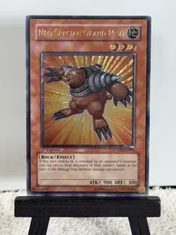 Yu-Gi-Oh! Neo-Spacian Grand Mole (MP) Ultimate Rare STON-EN005 1st Edition - Image 1