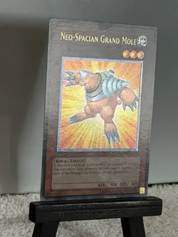 Yu-Gi-Oh! Neo-Spacian Grand Mole (MP) Ultimate Rare STON-EN005 1st Edition - Image 2