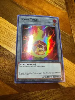 Bomb Token OP26-EN030 Unlimited Edition Super Rare PL + BONUS - Image 1