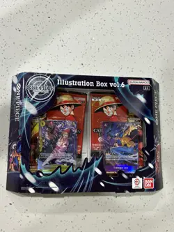 One Piece Card TCG Illustration Box Vol. 6 New Sealed English Card Game - Image 1