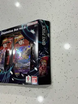 One Piece Card TCG Illustration Box Vol. 6 New Sealed English Card Game - Image 2