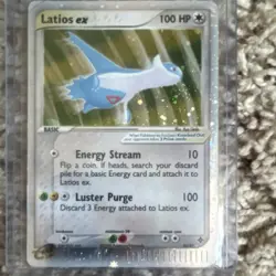 Latios ex 94/97 Ultra Rare Holo EX Dragon 100 HP Pokemon Card 2003 - Image 1