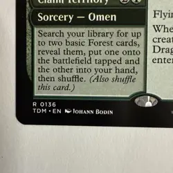 MTG Bloomvine Regent #0136 Rare Tarkir: Dragonstorm (TDM) - Image 2