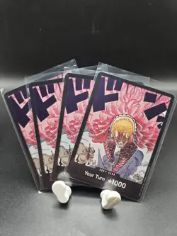 DON!! CARD Donquixote Doflamingo Foil ONE PIECE OP10 Royal Blood x4 Luffy Zoro - Image 1