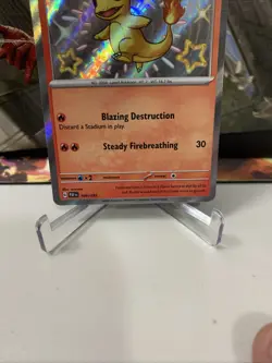Pokemon TCG Paldean Fates Charmander Holo Card 109/091 - Image 4