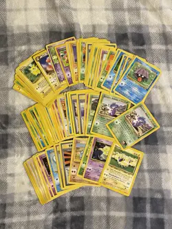 BULK Pokemon Cards 80 Count WOTC Era Base Set To E-Series Uncommons And Commons - Image 1