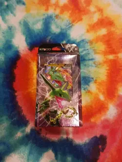 Pokemon Trading Card Game - V Battle Deck - RAYQUAZA V (60-Card Deck) - New 820650809095 - Image 1