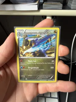 Pokemon Trading Card Game Dragons Exalted 90/124 Garchomp holo rare - Image 1