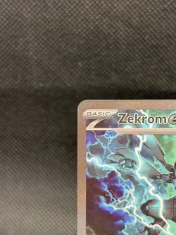 Pokemon Zekrom EX 166/086 Sv: Black Bolt Holo Special Illustration Rare Card - Image 2