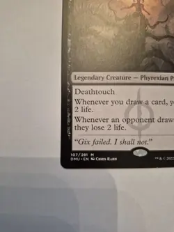 Sheoldred, the Apocalypse #107 MTG Dominaria United Mythic Rare Regular NM - Image 4