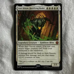 Wizards Anti-Venom Horrifying Healer Mythic Creature MTG Marvel Spider-Man EN - Image 1