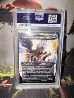 MTG 2025 FF #0317 Sephiroth, Fabled Soldier/Sephiroth, One-Winged Angel PSA 10 - Image 4