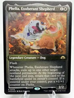 Phelia, Exuberant Shepherd FOIL ETCHED Modern Horizons 3 MTG NM 0478 - Image 1