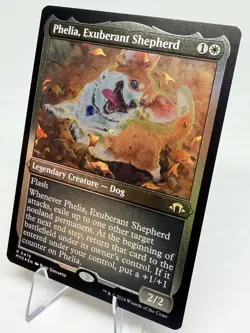 Phelia, Exuberant Shepherd FOIL ETCHED Modern Horizons 3 MTG NM 0478 - Image 2