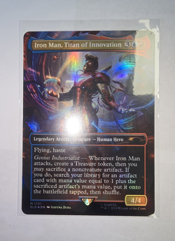 MTG - SLD - Iron Man, Titan of Innovation - Rainbow Foil - #1731 - NM/M - Image 1