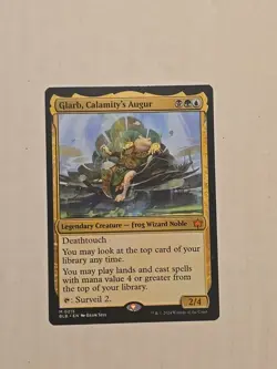 Glarb, Calamity's Augur #215 (NM) Bloomburrow BLB Magic MTG - Image 1