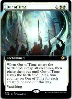 Out of Time (Extended Art) (Foil) Modern Horizons 2, 442 NM - Image 1