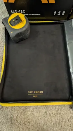ME1 First Edition - Vault X 9 Pocket Zip Binder - Mega Evolution - Pokemon TCG - Image 3