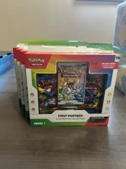 Pokemon TCG First Partner Illustration Collection Series 1 New Factory Sealed🔥 - Image 1